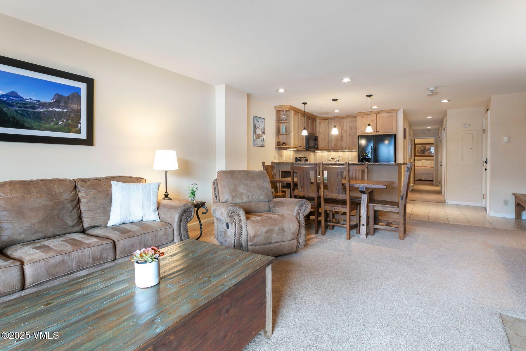 137 Benchmark Road, Unit 205 Avon, CO 81620 - Photo 7 of 23 Living Room