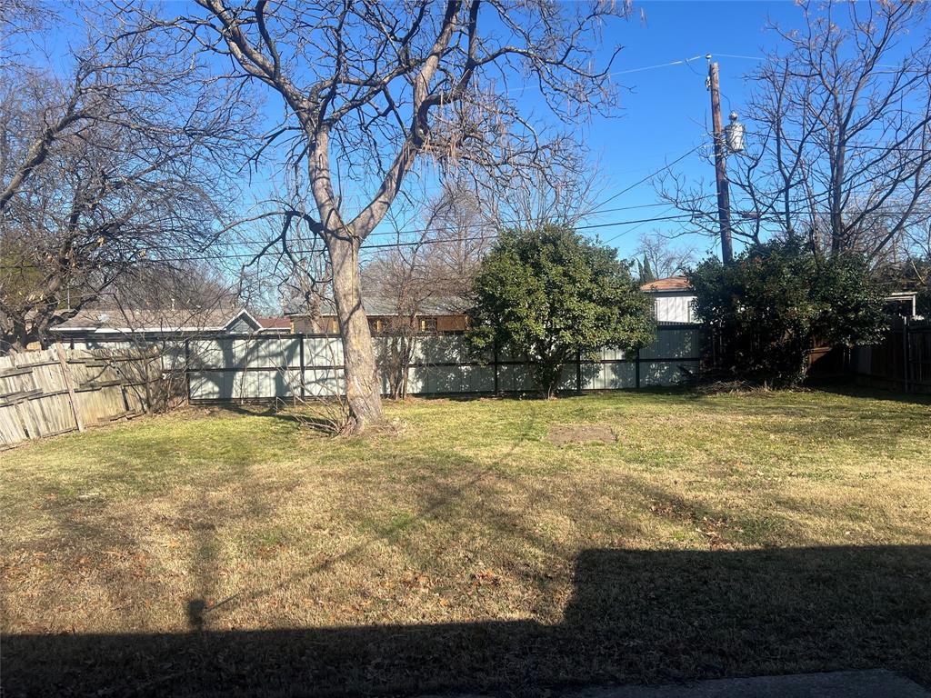 1721 Jocyle Street Arlington, TX 76010 - Photo 29 of 30 a view of yard with swimming pool