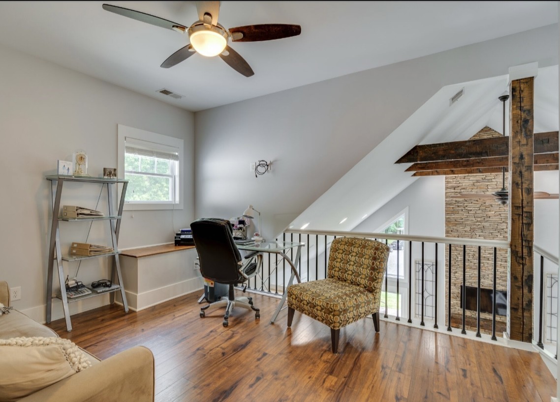 5560 Pinewood Road Franklin, TN 37064 - Photo 28 of 43 a workspace with wooden floor