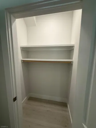 a close view of closet