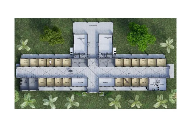 a outdoor living space with furniture and a garden