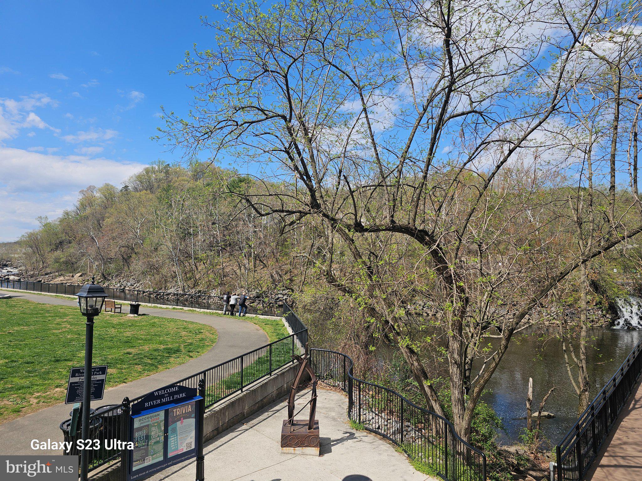 300 Center Lane Occoquan, VA 22125 - Photo 31 of 50 Serene riverside path in spring.