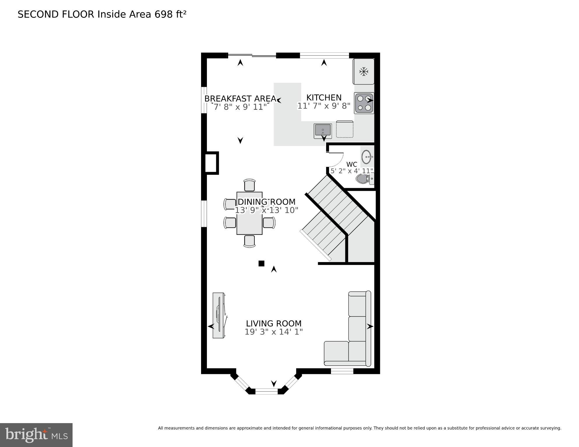 300 Center Lane Occoquan, VA 22125 - Photo 47 of 50 a picture of floor plan