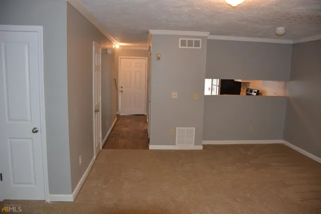 a view of empty room