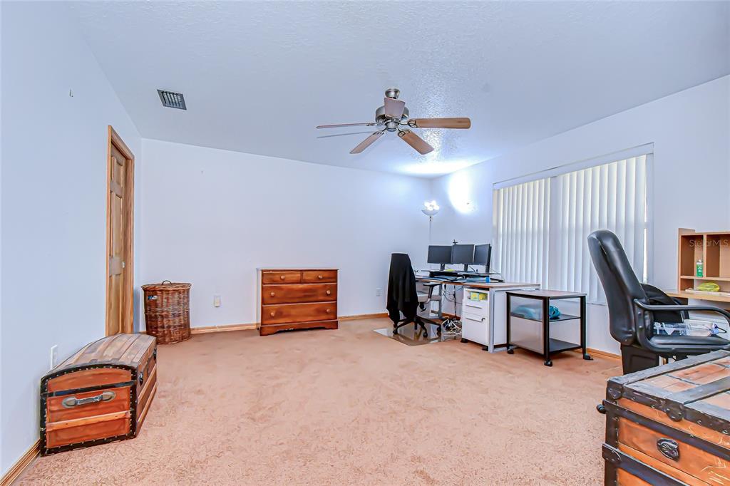 3719 Moores Lake Road Dover, FL 33527 - Photo 17 of 29 a view of a livingroom with furniture and a ceiling fan