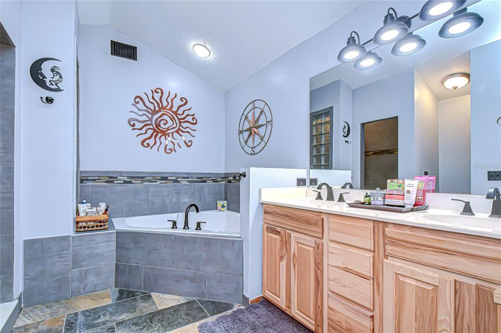 3719 Moores Lake Road Dover, FL 33527 - Photo 21 of 29 a bathroom with a sink and a mirror