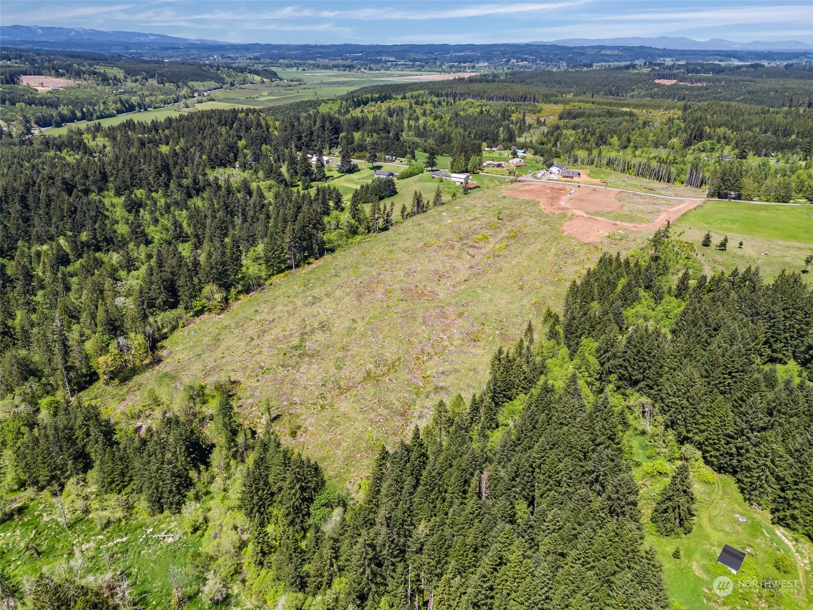 1 Brown Road Chehalis, WA 98532 - Photo 8 of 21 a view of an outdoor space with a lake view