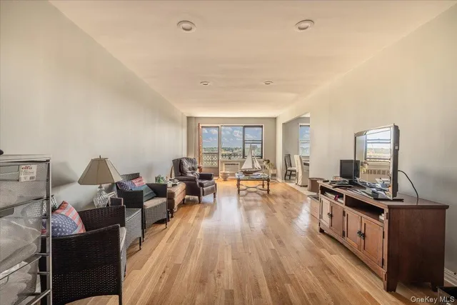 a view of an front door