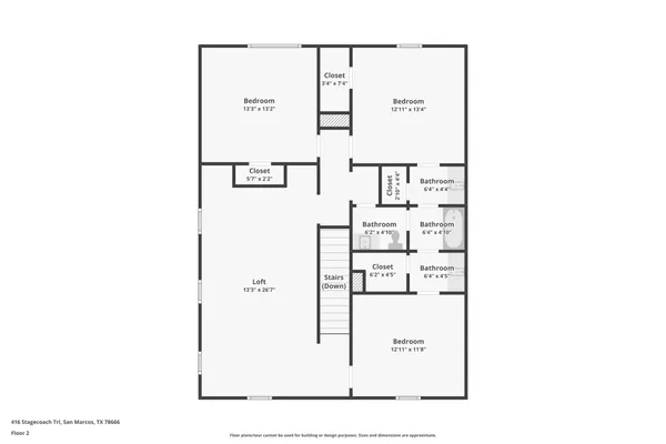 $2,699 | 416 Stagecoach Trail, San Marcos, TX 78666