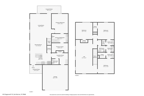 $2,699 | 416 Stagecoach Trail, San Marcos, TX 78666