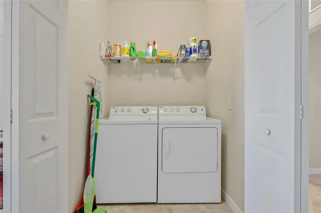 a view of a lake with a big yard