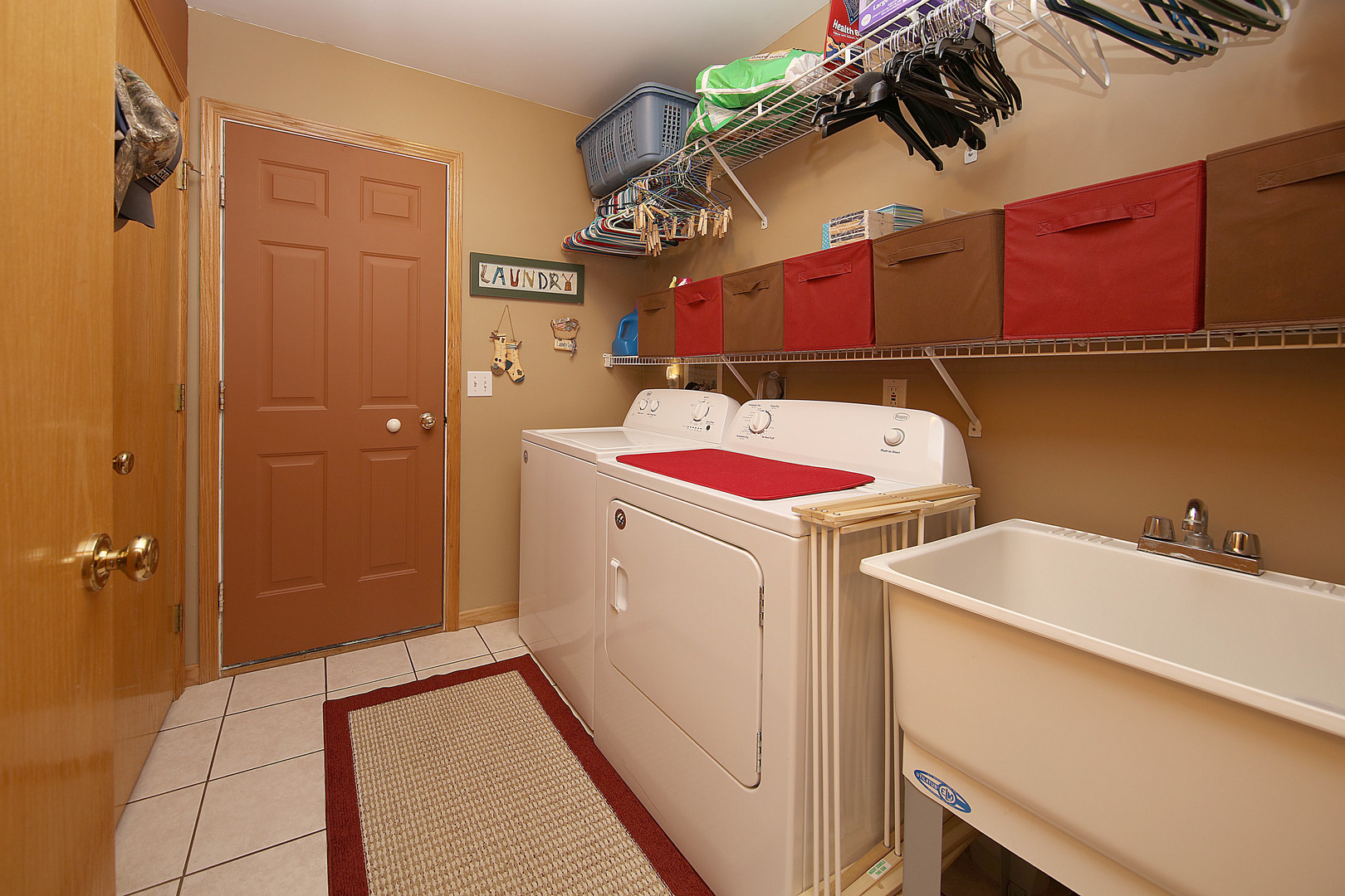 700 East Southmor Road Morris, IL 60450 - Photo 15 of 22 a storage room with a sink and cabinets