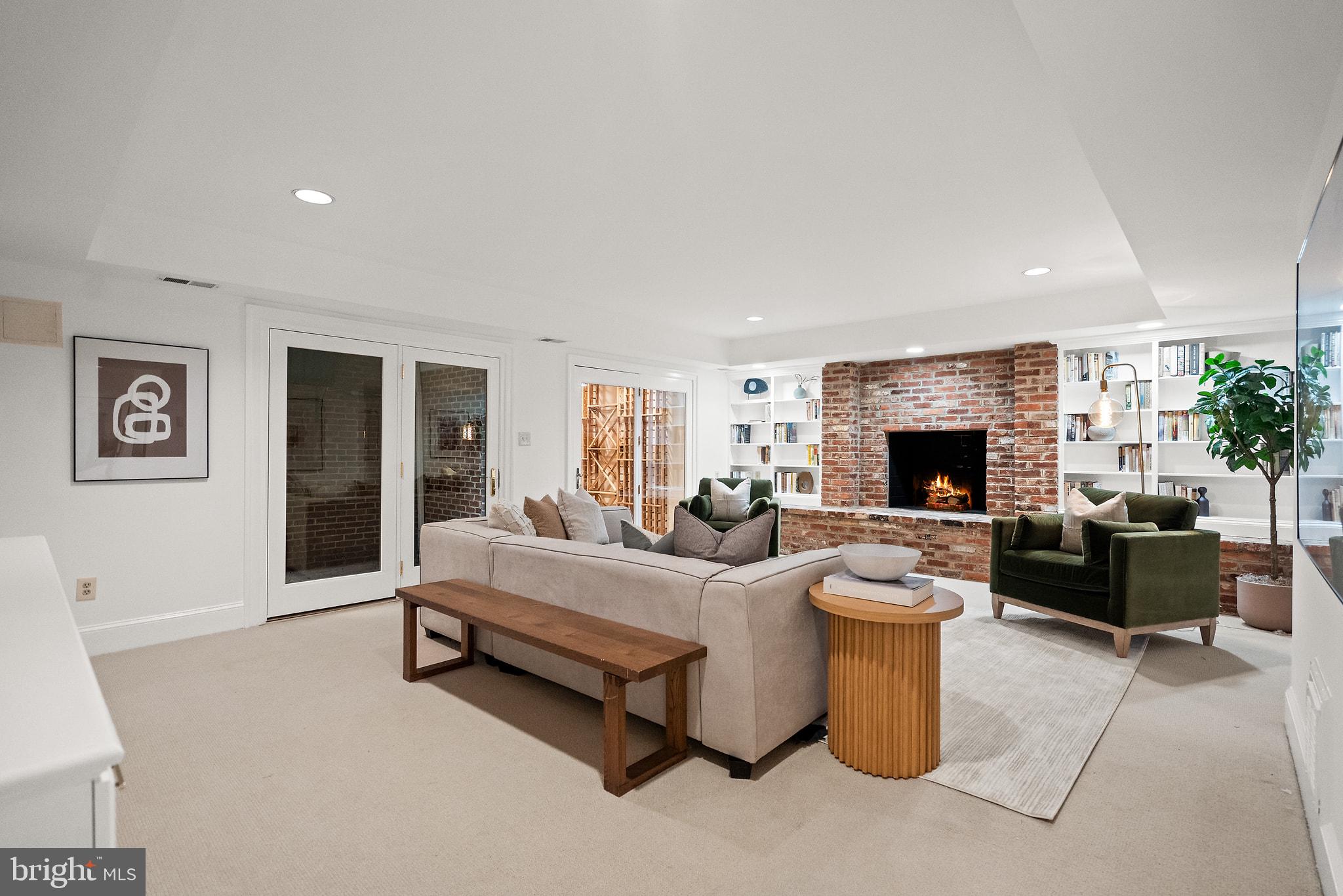 4753 Reservoir Road Northwest Washington, DC 20007 - Photo 36 of 51 Recreation room with exterior access