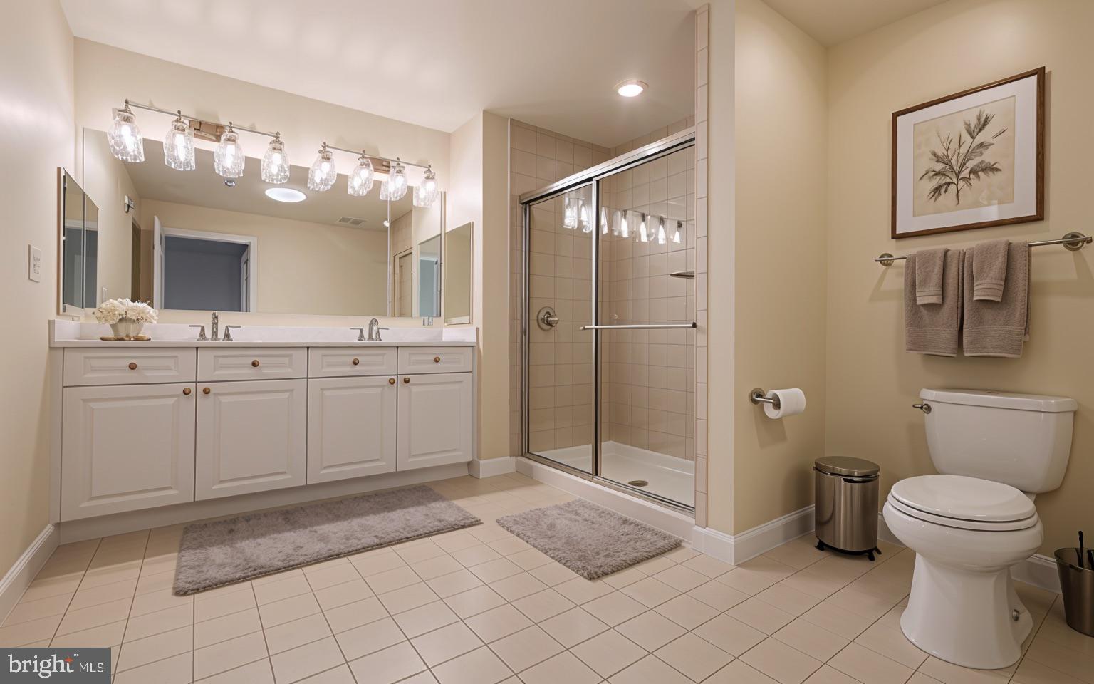 485 Harbor Side Street, Unit 405 Woodbridge, VA 22191 - Photo 18 of 49 Primary Bath (Virtually Staged)