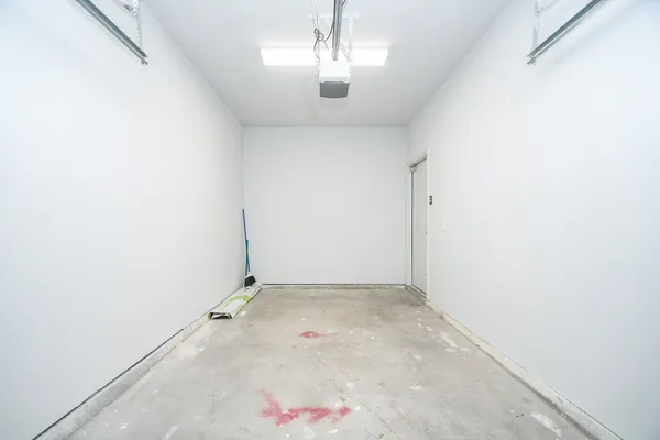 an empty room with a empty space