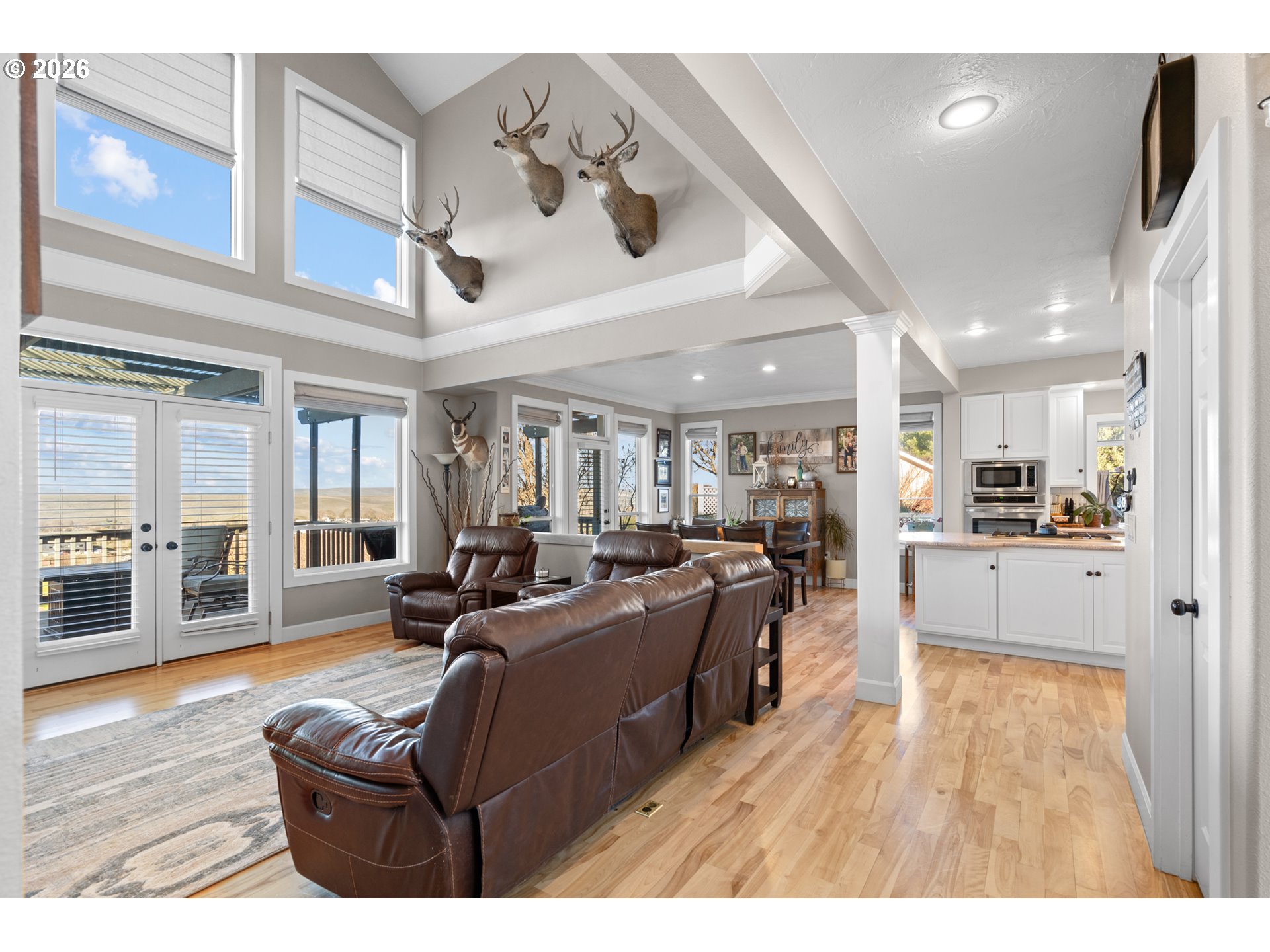 1741 Southwest 18th Street Pendleton, OR 97801 - Photo 7 of 38 a living room with furniture and a view of kitchen