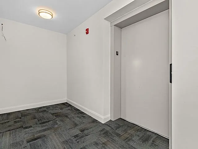 a view of empty room