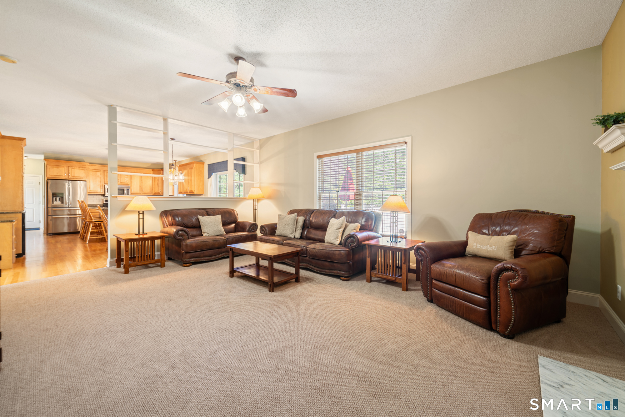 23 Mountain Pond Road Southington, CT 06489 - Photo 15 of 39 a living room with furniture and a large window