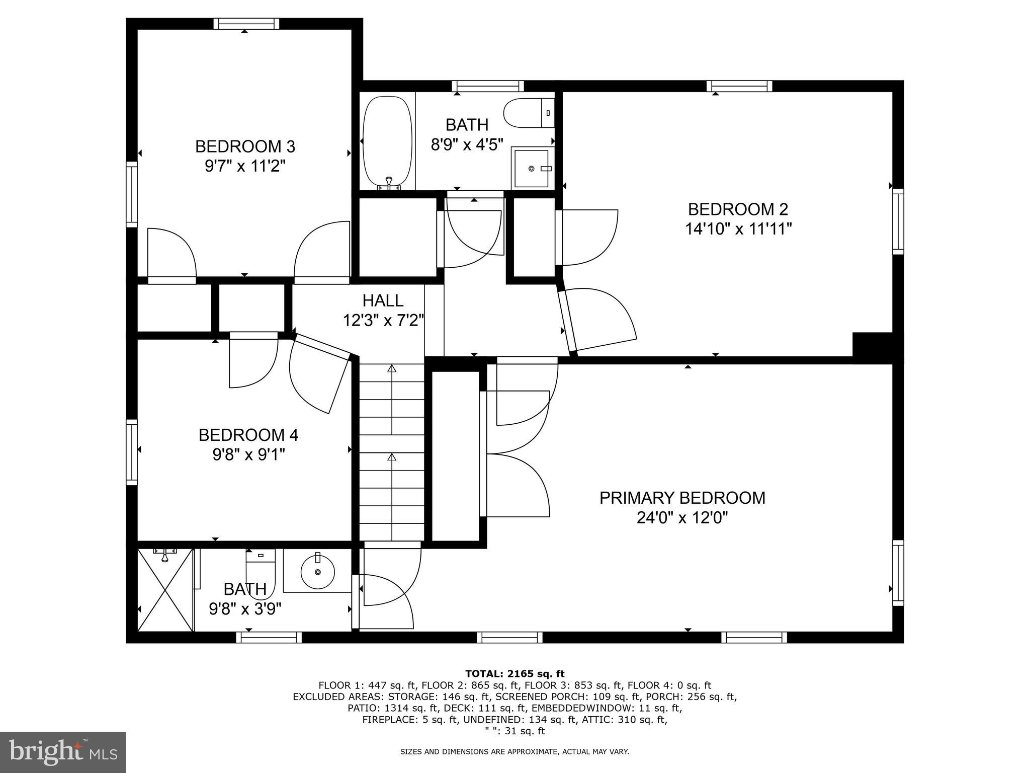 627 Piccadilly Road Towson, MD 21204 - Photo 43 of 45 Upper Level