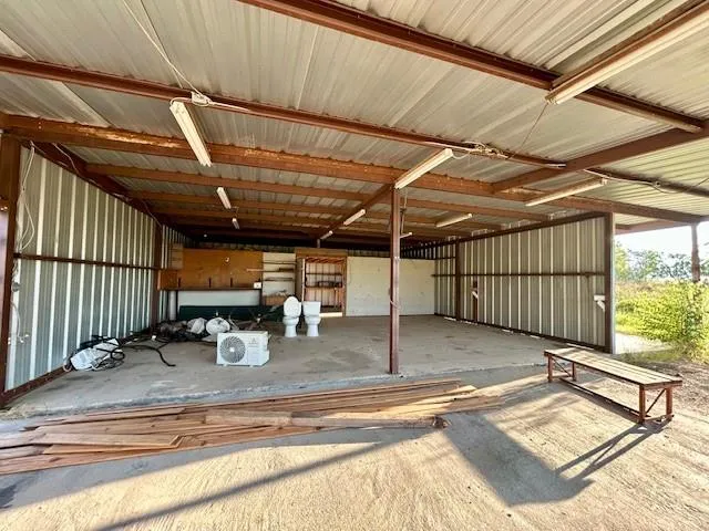 a view of a backyard of a house