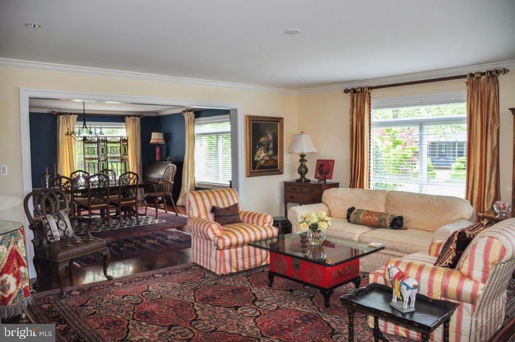 507 West Harbor Road St. Michaels, MD 21663 - Photo 3 of 25 View from foyer into formal living and dining