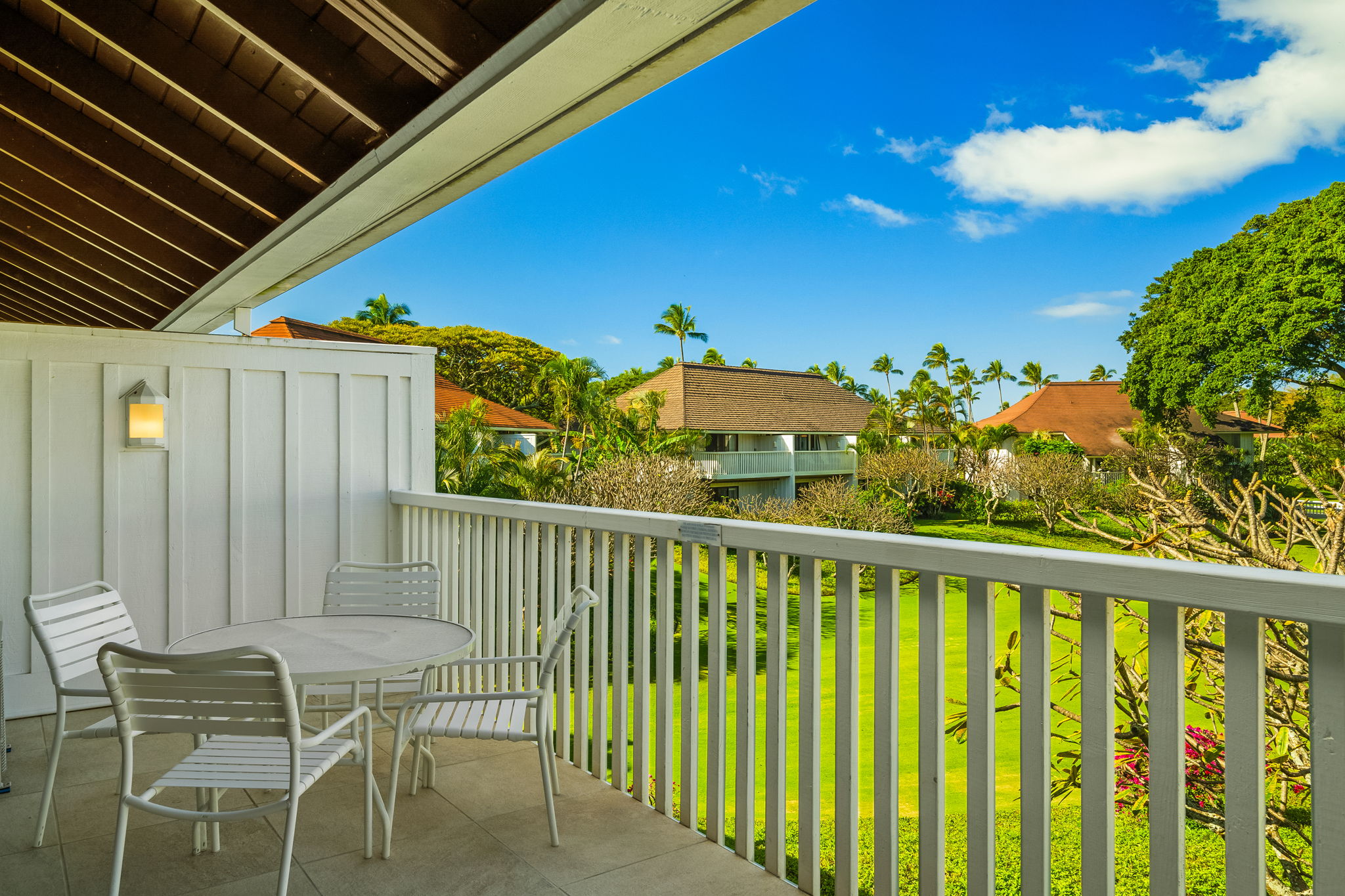 2253 Poipu Road, Unit 55 Koloa, HI 96756 - Photo 15 of 21 a view of a balcony with furniture