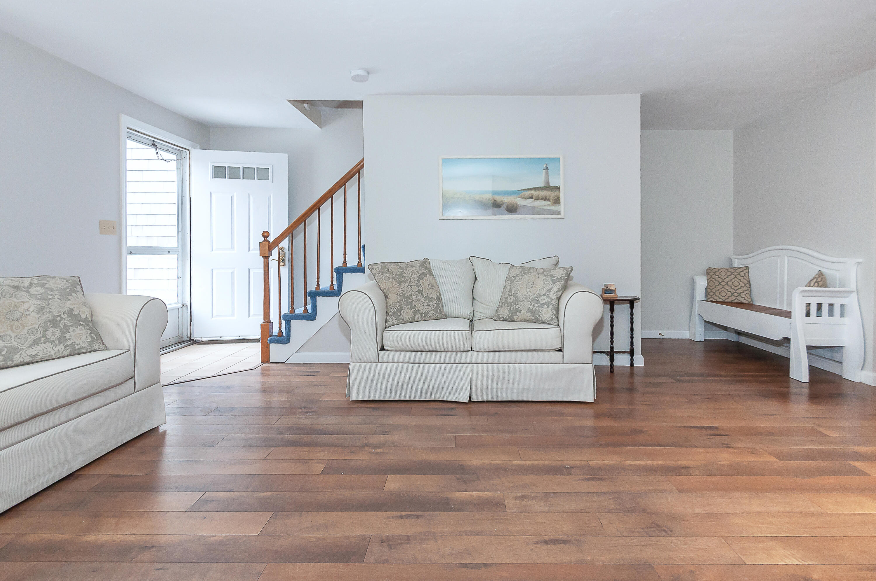 36 Atkins Road, Unit E6 East Sandwich, MA 02537 - Photo 3 of 30 a living room with furniture and a wooden floor
