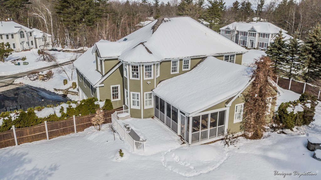 16 Somerset Drive Andover, MA 01810 - Photo 26 of 30 an aerial view of multiple houses with a yard