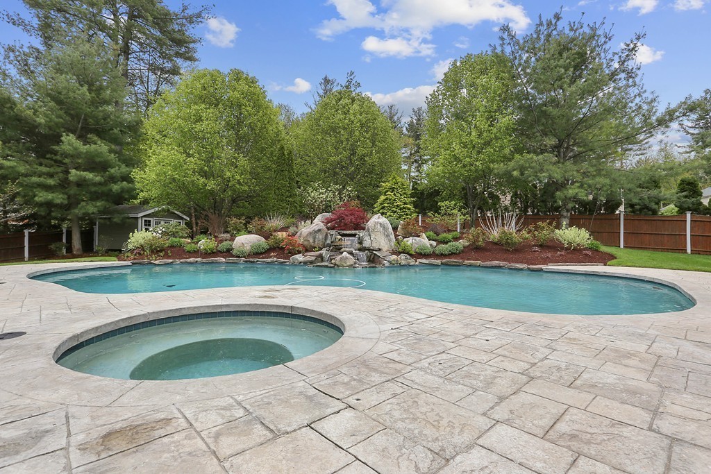 16 Somerset Drive Andover, MA 01810 - Photo 30 of 30 a view of outdoor space yard and swimming pool
