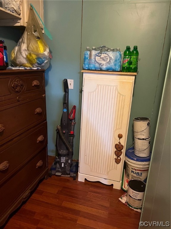 1092 Saunders Lane Meherrin, VA 23954 - Photo 15 of 19 a view of walk in closet with clothes and shoes
