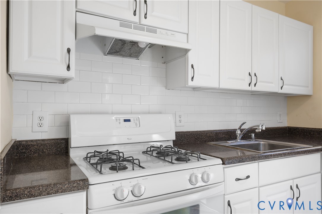 3423 Reynolds Road Richmond, VA 23223 - Photo 8 of 26 a white stove top oven sitting inside of a kitchen