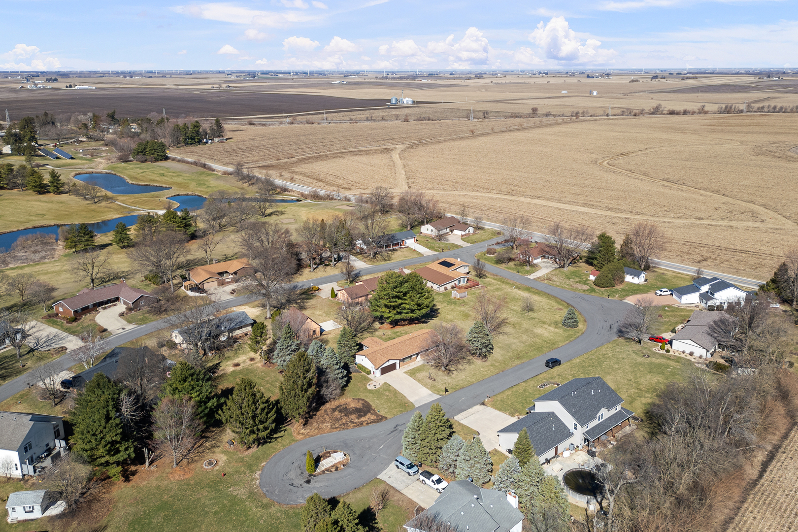10 Pine Tree Court Kewanee, IL 61443 - Photo 36 of 39 an aerial view of ocean and residential houses with outdoor space