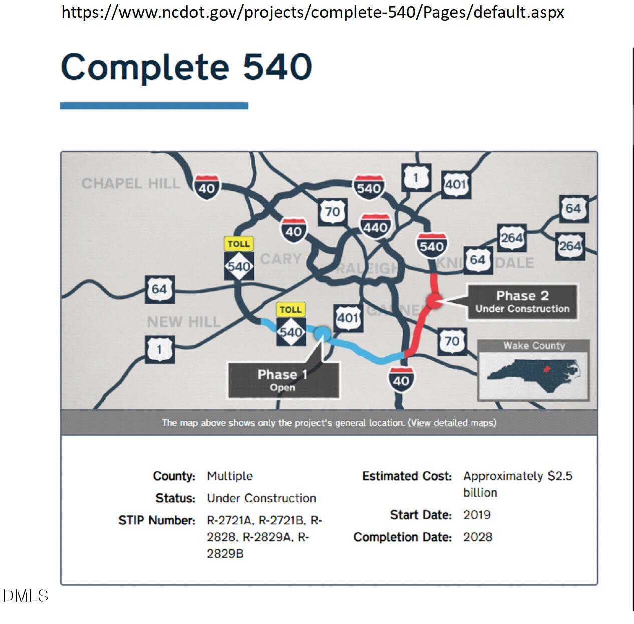 0 Bethlehem Road Raleigh, NC 27610 - Photo 1 of 4 Complete I-540