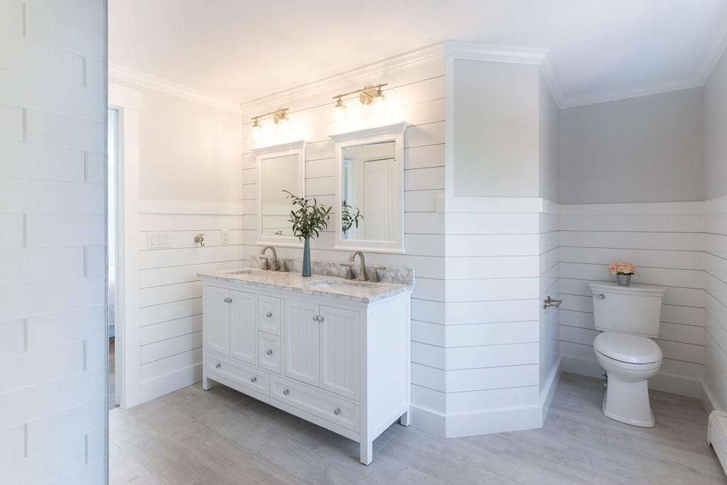 3 Kalmia Way Barnstable, MA 02632 - Photo 17 of 26 a bathroom with a granite countertop sink toilet and shower