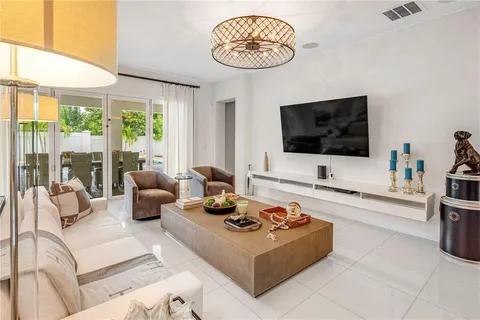 a kitchen with counter top space cabinets and stainless steel appliances