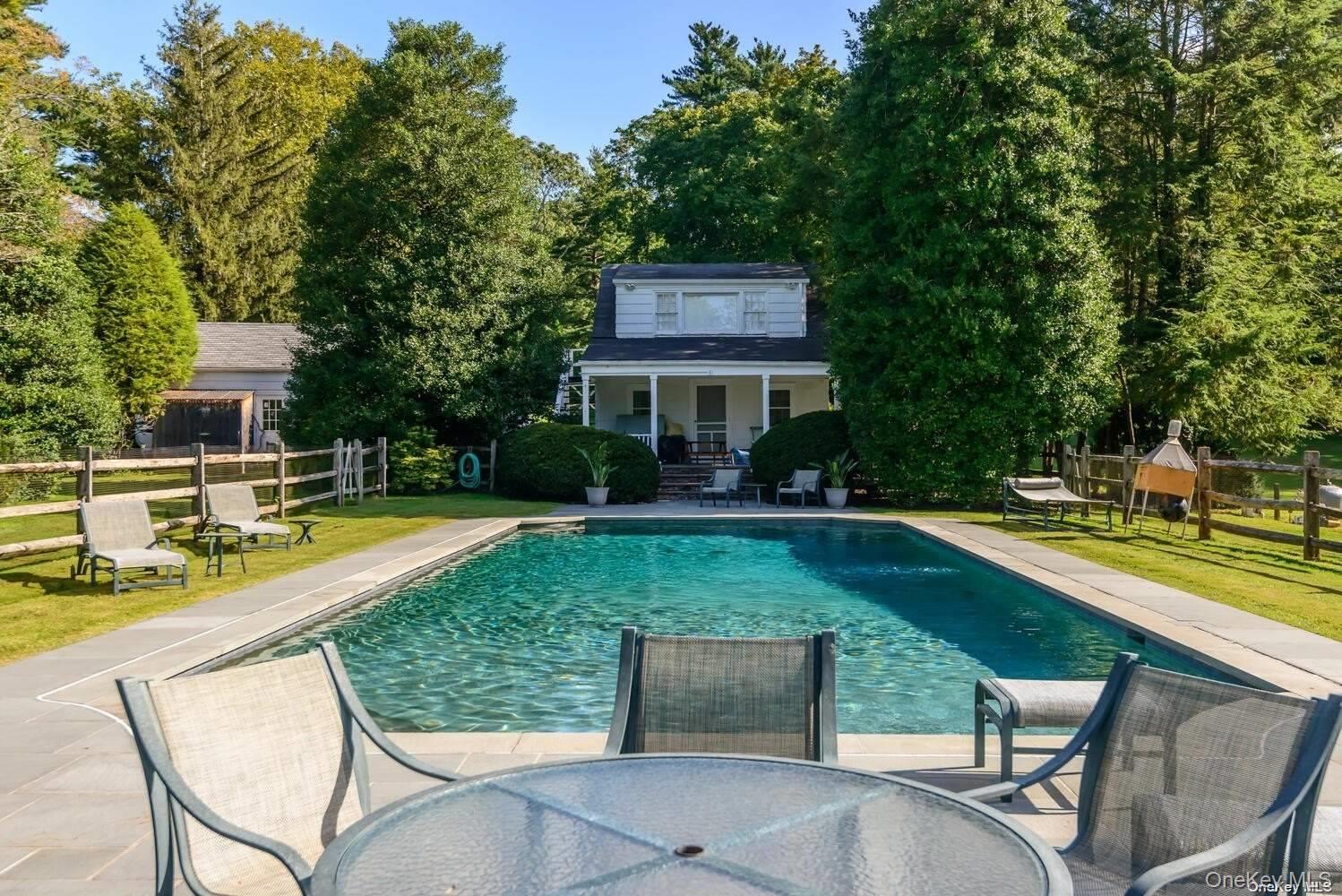 200 Cleft Road Mill Neck, NY 11765 - Photo 27 of 36 Gunite Pool and Patio