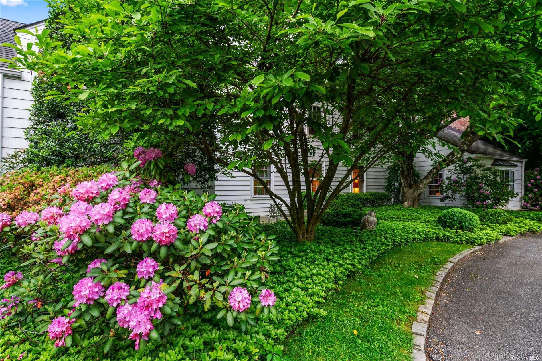 200 Cleft Road Mill Neck, NY 11765 - Photo 3 of 36 Flowering Shrubs at Entrance