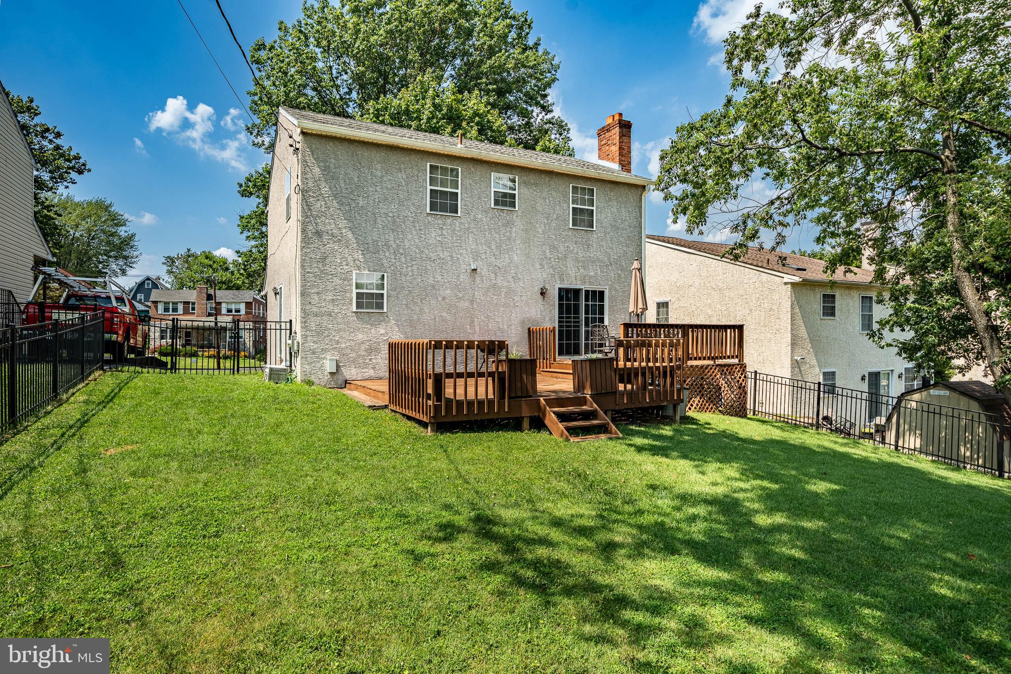 421 East Eagle Road Havertown, PA 19083 - Photo 43 of 49 a view of a house with a back yard