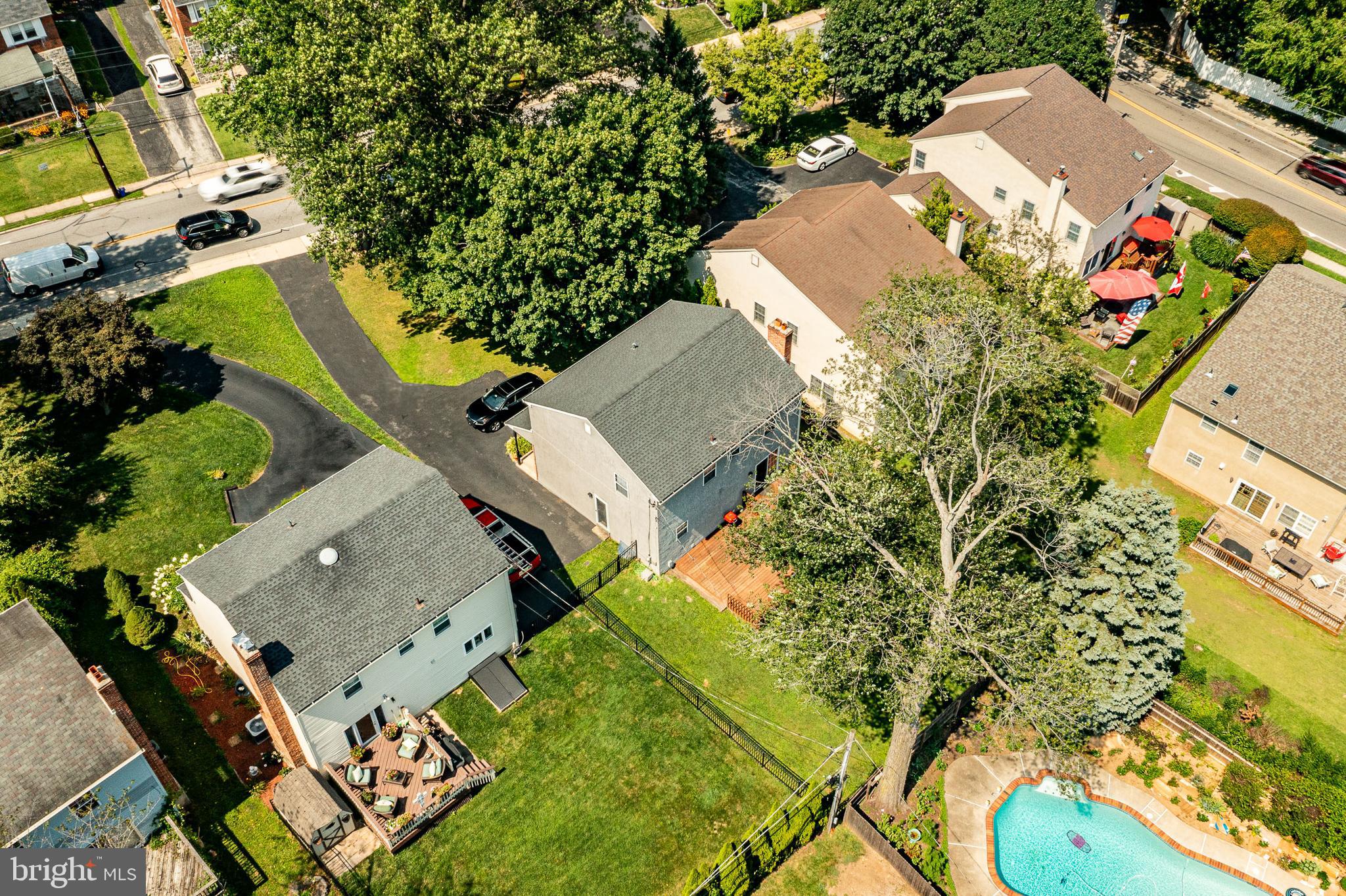 421 East Eagle Road Havertown, PA 19083 - Photo 46 of 49 an aerial view of a house