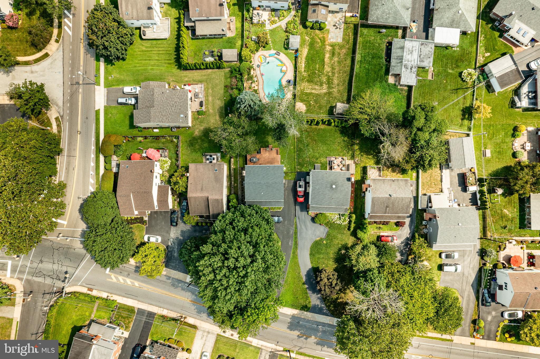 421 East Eagle Road Havertown, PA 19083 - Photo 47 of 49 an aerial view of a residential houses