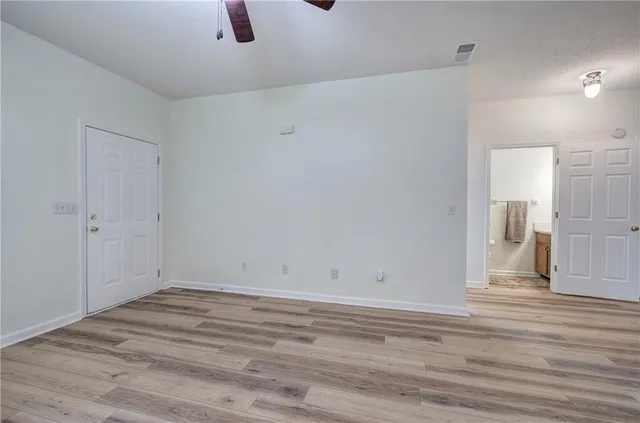 wooden floor in an empty room
