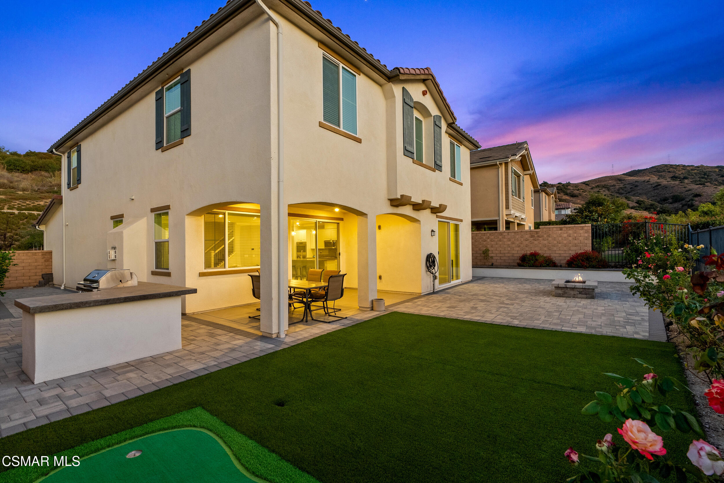 161 White Bark Lane Simi Valley, CA 93065 - Photo 12 of 83 a view of a house with backyard and sitting area
