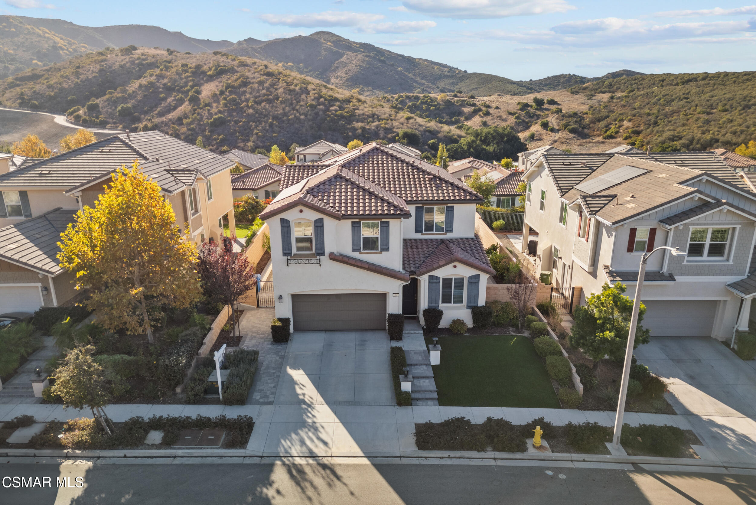 161 White Bark Lane Simi Valley, CA 93065 - Photo 15 of 83 an aerial view of a house