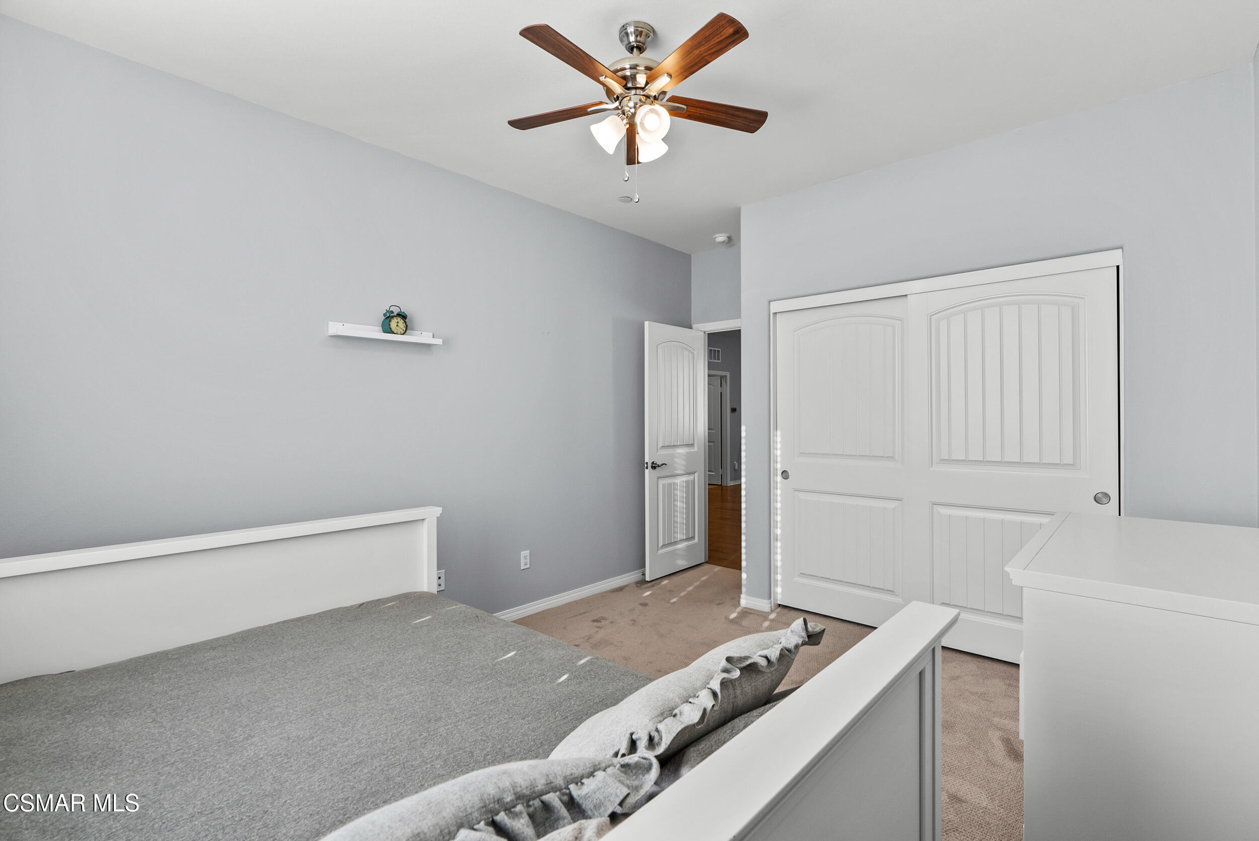 161 White Bark Lane Simi Valley, CA 93065 - Photo 45 of 83 a bedroom with a bed and a window