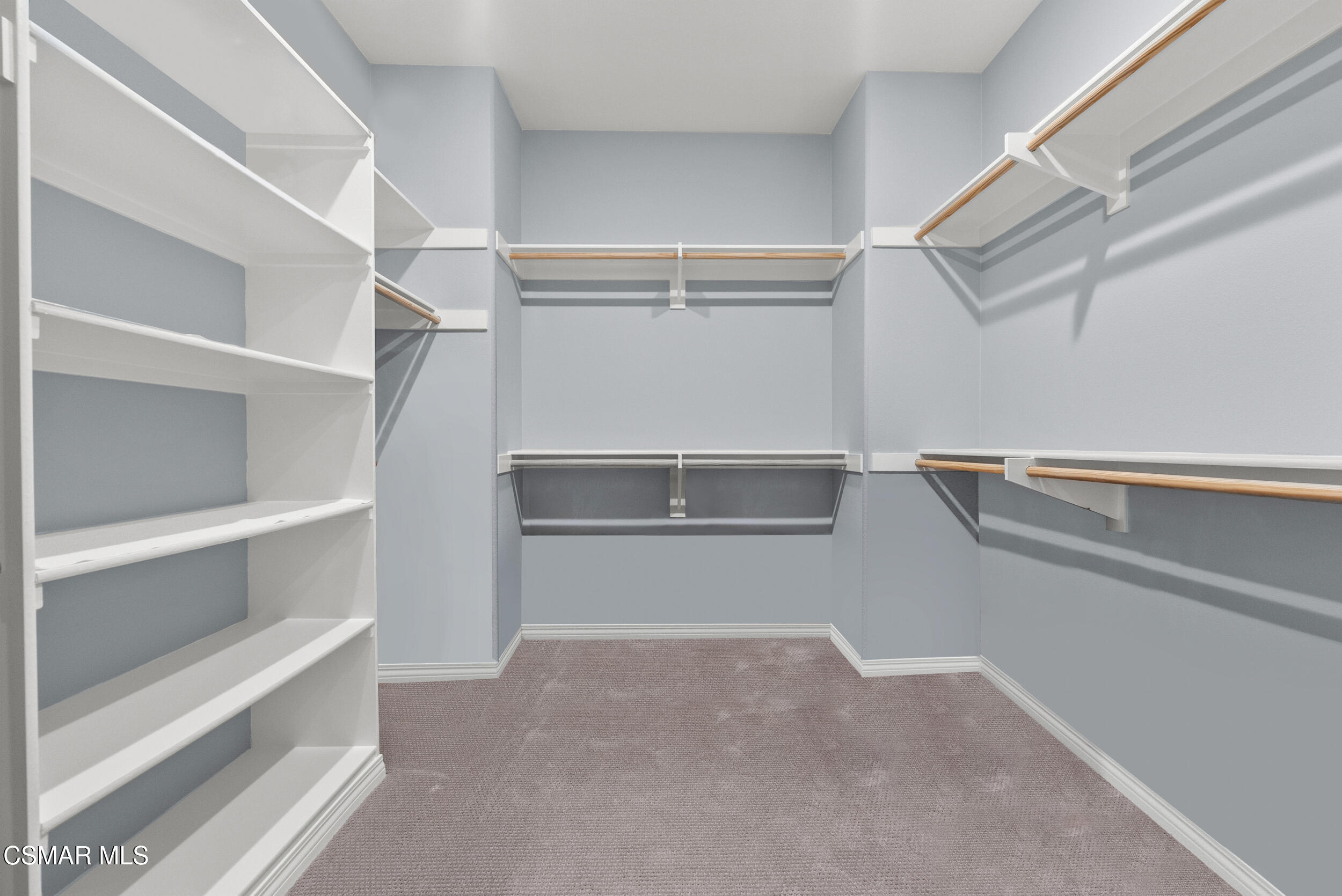 161 White Bark Lane Simi Valley, CA 93065 - Photo 60 of 83 a view of an empty walk in closet