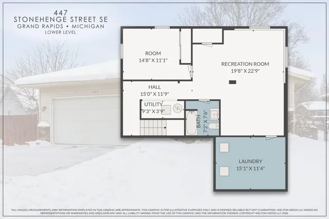 $339,000 | 447 Stonehenge Street Southeast, Grand Rapids, MI 49548