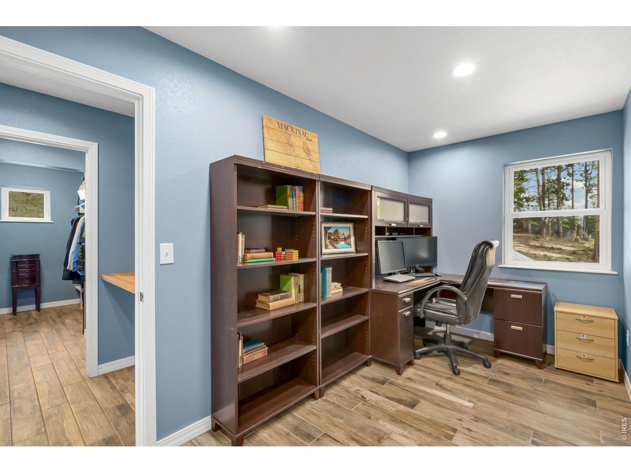 2051 Stove Prairie Road Bellvue, CO 80512 - Photo 25 of 50 Private office off of the Primary suite
