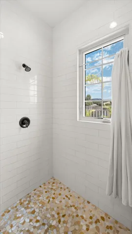 a view of garage yard and front view of a house