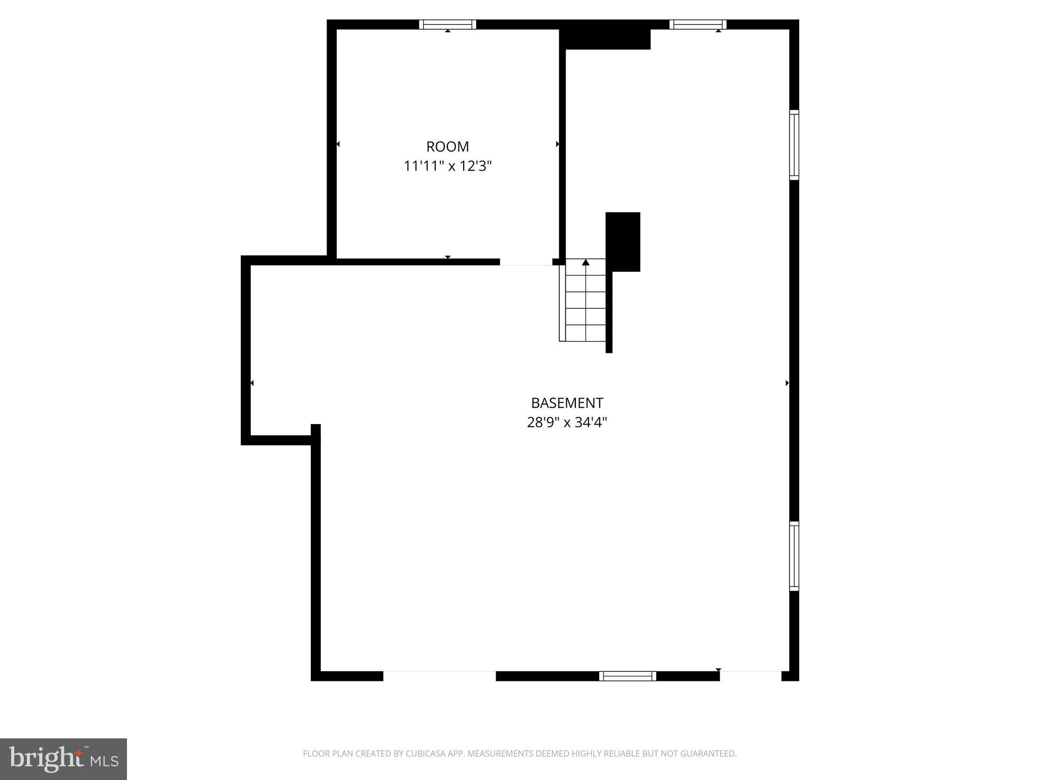20830 Peach Tree Road Dickerson, MD 20842 - Photo 57 of 57 Basement Floor Plan