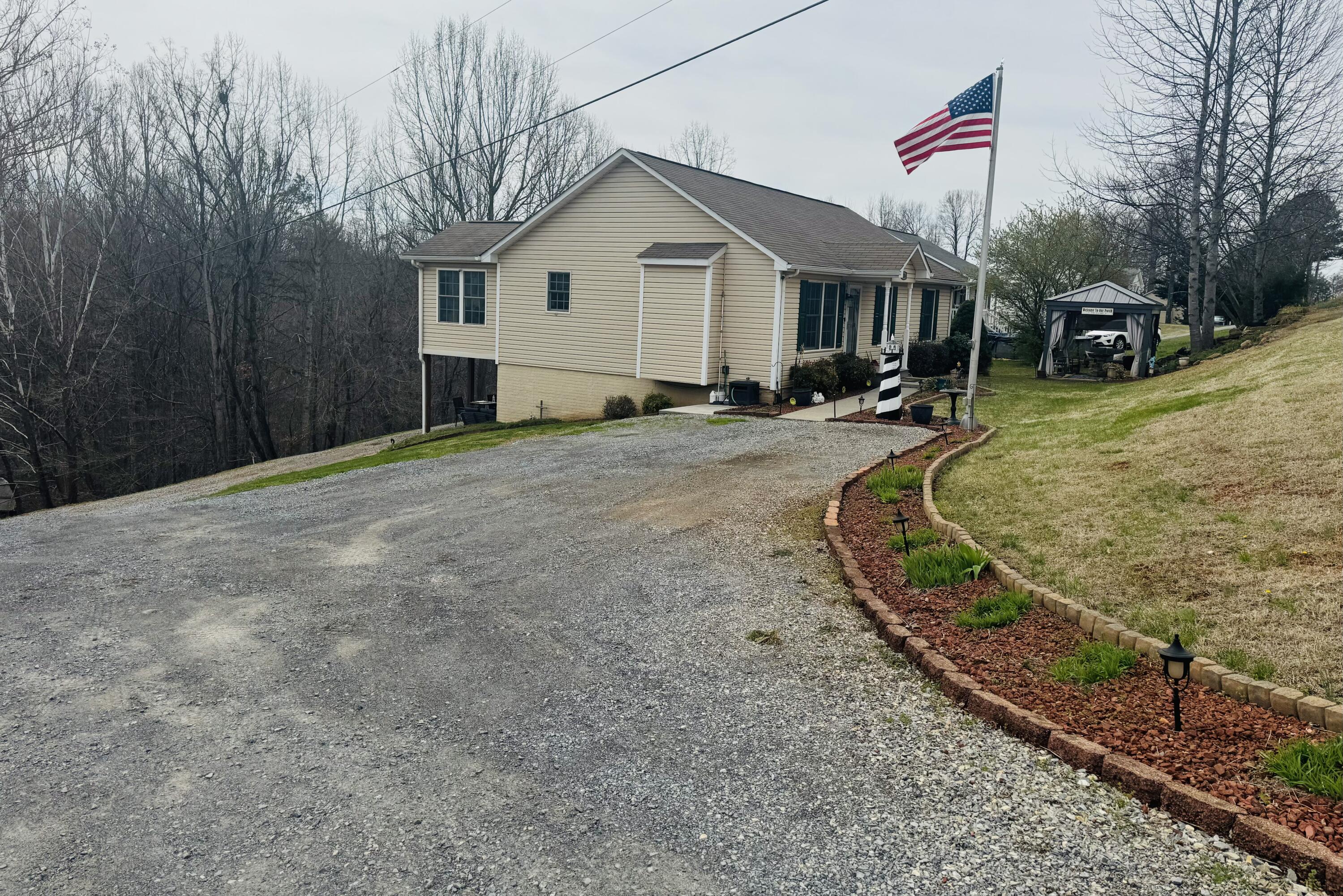 1236 Carroll Road Goodview, VA 24095 - Photo 65 of 65 Carroll Rd ENTRANCE DRIVEWAY